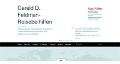 Desktop Screenshot of maxweberstiftung.de